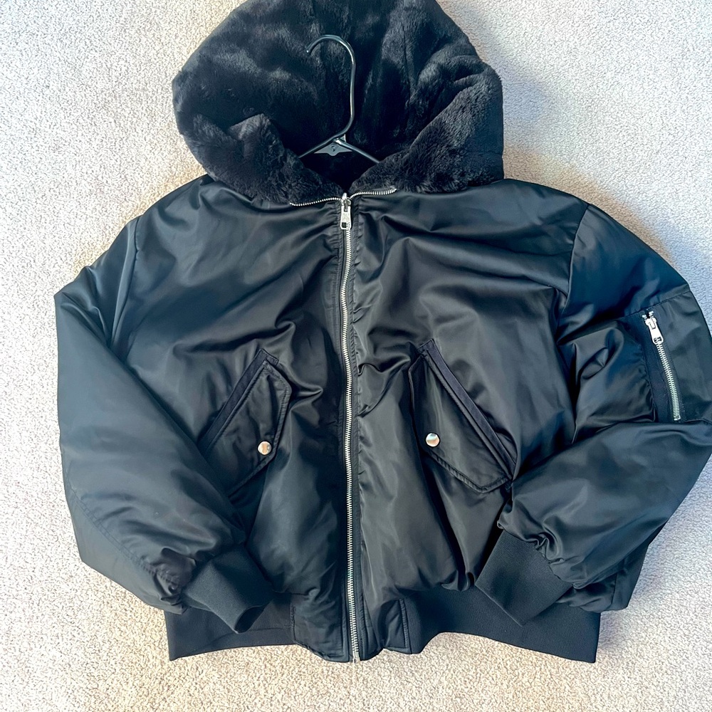 Zara reversible bomber jacket